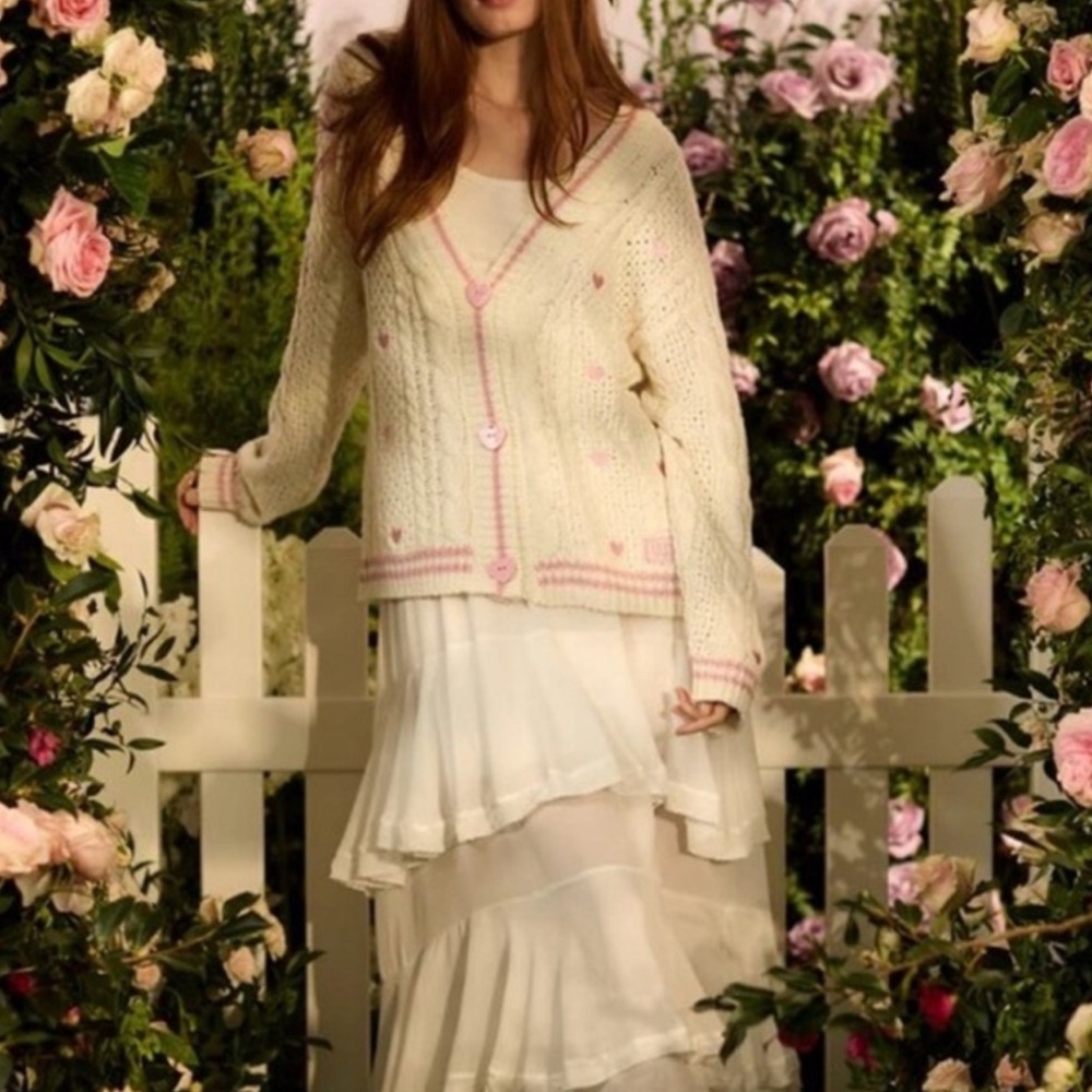 NWOT Taylor Swift Lover Cardigan Size M/L